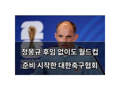 정몽규 후임 없이도 월드컵 준비 시작한 대한축구협회